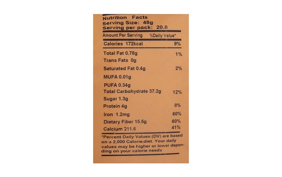 Truefarm Organic Ragi Flour    Pack  1 kilogram